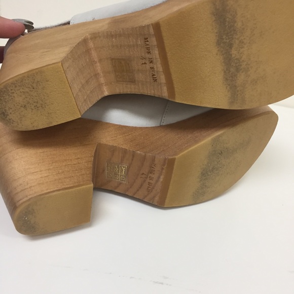 Free People Amber Orchard Clogs Heels sz 41 - Picture 7 of 8